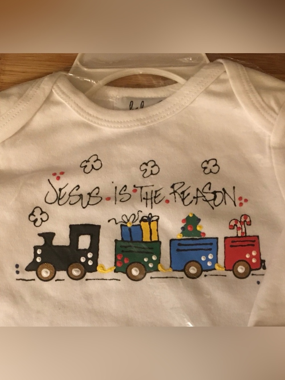 Onesie 0-6 months NWT Jesus is the Reason